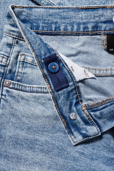Kinder Buben - Slim Jeans - helljeansblau