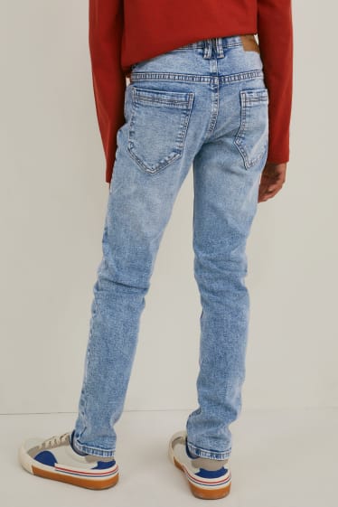 Kinder Buben - Slim Jeans - helljeansblau