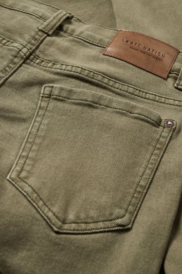 Kinder Buben - Hose - khaki