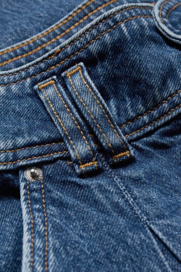 Ados & jeunes adultes - CLOCKHOUSE - relaxed jean - high waist - jean bleu