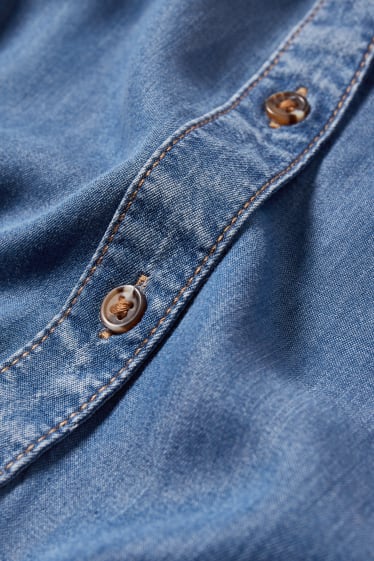 Damen - Jeanskleid - jeansblau