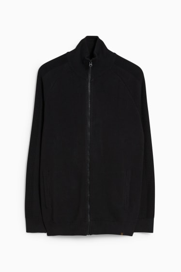 Uomo - Cardigan - nero