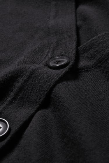 Damen - Strickjacke - schwarz