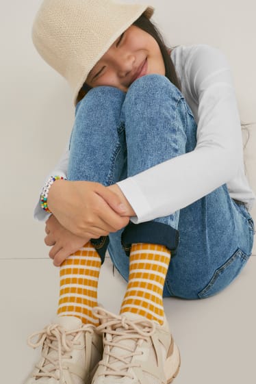 Enfants filles - Jegging jean - jean bleu clair