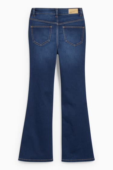 Dětské - Flare jeans - džíny - tmavomodré