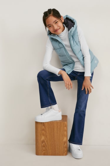 Children - Flared jeans - denim-dark blue