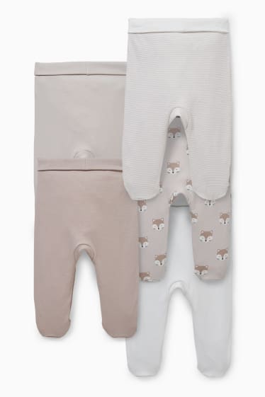 Babies - Multipack of 5 - baby trousers - white