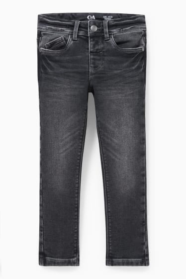 Kinder - Skinny Jeans - schwarz