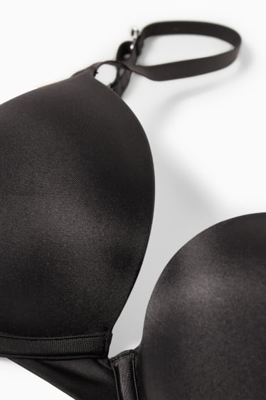 Women - Underwire bra - padded - push-up - black