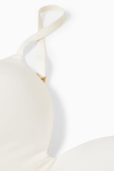 Femmes - Soutien-gorge sans armature - ampliforme - blanc crème