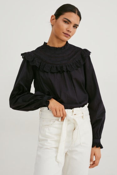 Women - Blouse - black