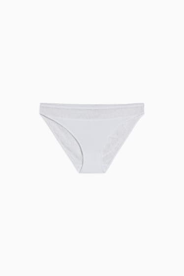 Donna - Slip - LYCRA® - bianco