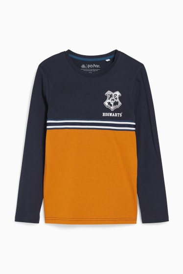 Bambini - Harry Potter - maglia a maniche lunghe - blu scuro