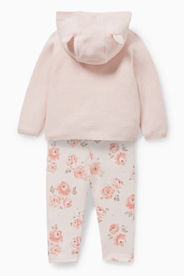 Babys - Baby-Outfit - 3 teilig - rosa