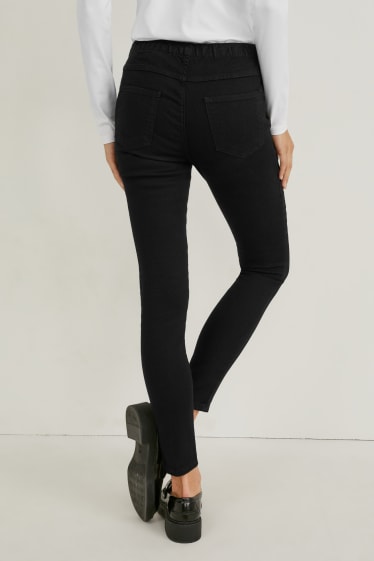 Kobiety - Wielopak, 2 pary - jegging jeans - czarny