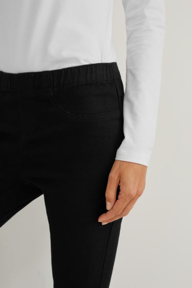 Mujer - Pack de 2 - jegging jeans - negro