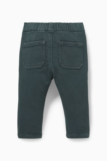 Neonati - Pantaloni per neonati - verde scuro