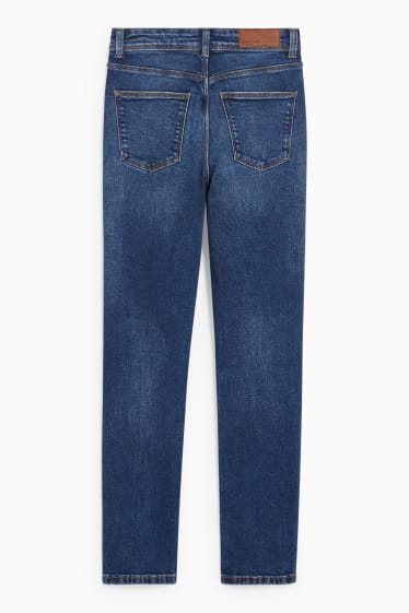 Dames - Slim jeans - high waist - LYCRA® - jeansblauw