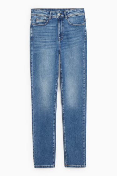 Women - Slim jeans - high waist - LYCRA® - denim-light blue