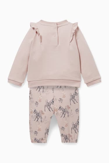 Babies - Bambi - baby outfit - 2 piece - rose