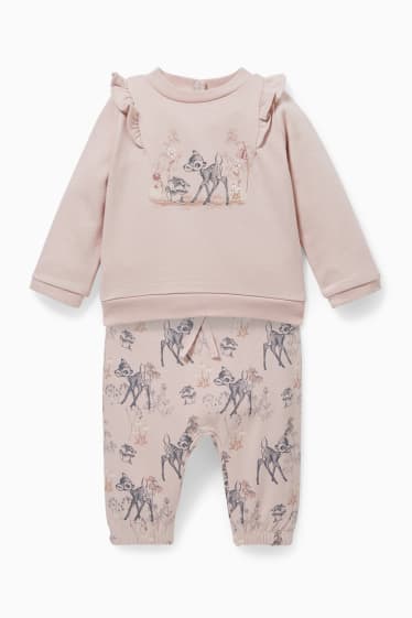 Bébés filles - Bambi - ensemble pour bébé - 2 pièces - rose