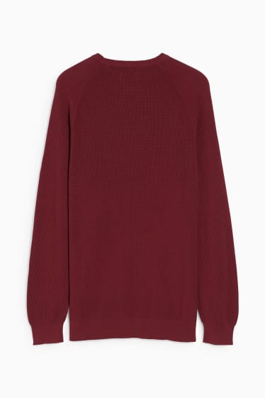 Herren - Pullover - bordeaux