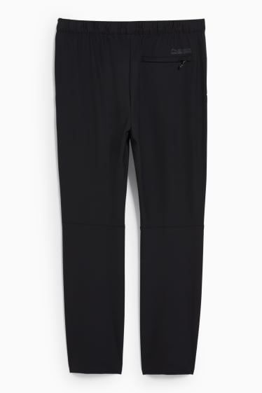 Pánské - Funkční kalhoty - 4 Way Stretch - LYCRA® - černá