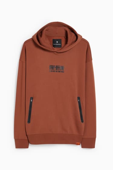 Men - CLOCKHOUSE - hoodie - brown