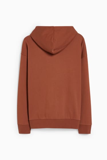 Men - CLOCKHOUSE - hoodie - brown