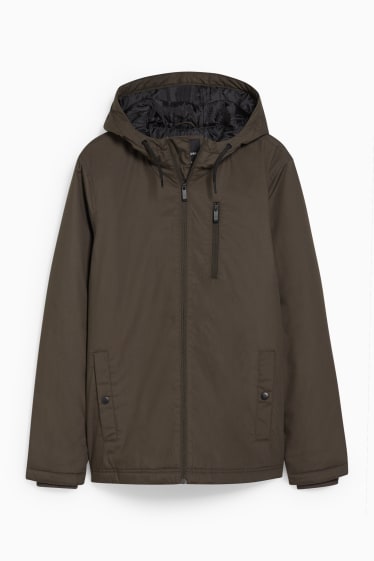 Men - CLOCKHOUSE - jacket with hood - dark green