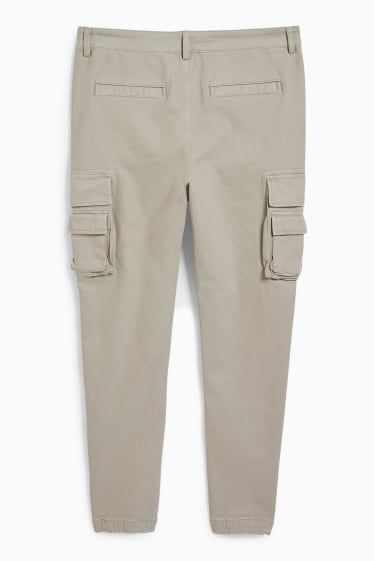 Pánské - CLOCKHOUSE - cargo kalhoty - šedá