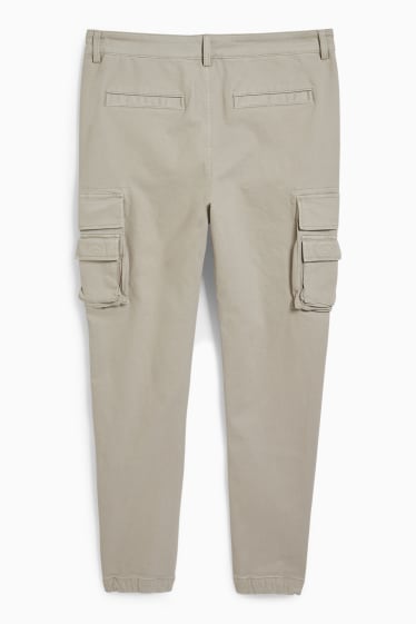 Hommes - CLOCKHOUSE - pantalon cargo - gris