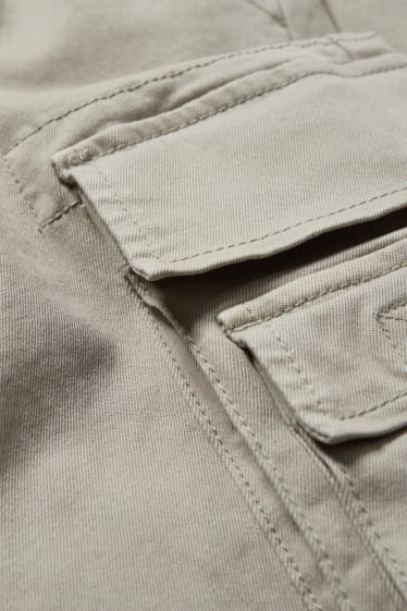 Pánské - CLOCKHOUSE - cargo kalhoty - šedá