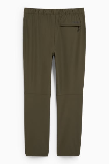 Pánské - Funkční kalhoty - 4 Way Stretch - LYCRA® - khaki