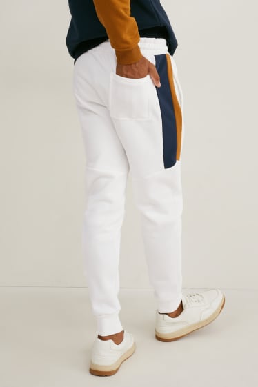 Men - Joggers - cremewhite