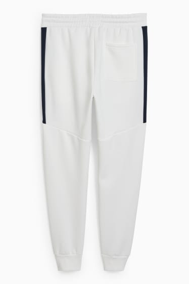 Men - Joggers - cremewhite