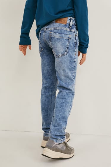 Kinderen - Straight jeans - LYCRA® - jeansblauw