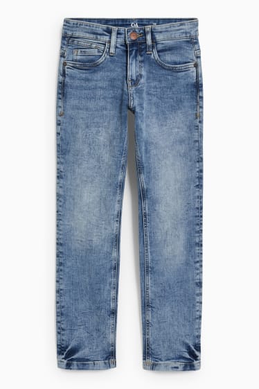 Kinderen - Straight jeans - LYCRA® - jeansblauw