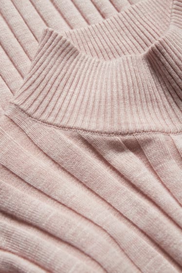 Damen - Pullover - rosa-melange