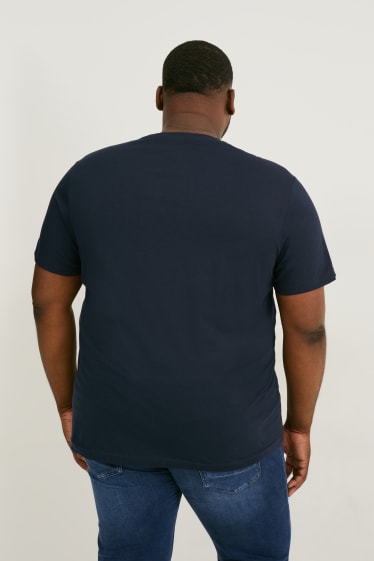 Hommes - T-shirt - bleu foncé