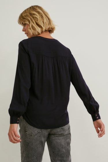 Dames - Blouse - zwart