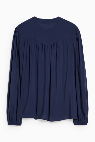 Donna - Blusa - blu scuro