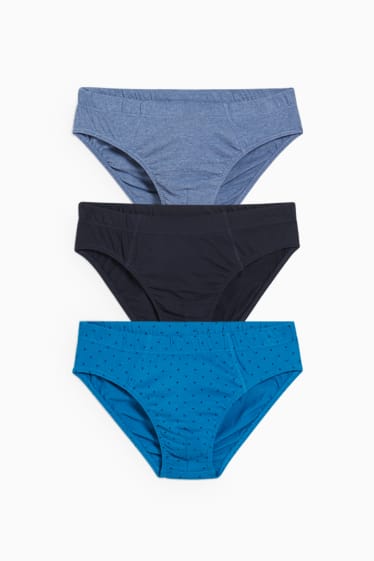 Home - Paquet de 3 - eslip - blau
