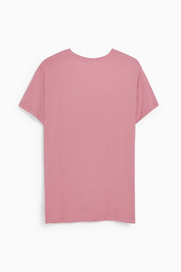 Donna - CLOCKHOUSE - t-shirt - LYCRA® - Topolino - rosa scuro