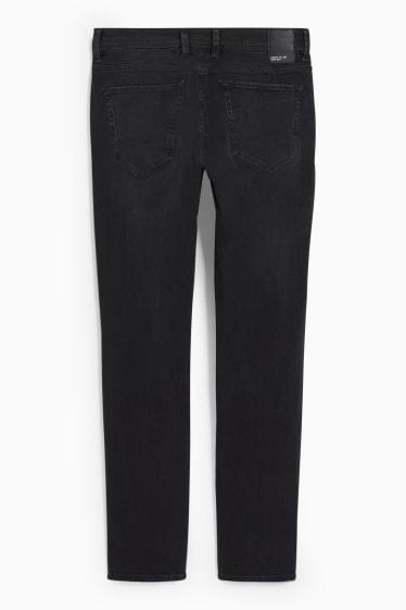 Hombre - Slim jeans - Flex - LYCRA® - vaqueros - gris oscuro