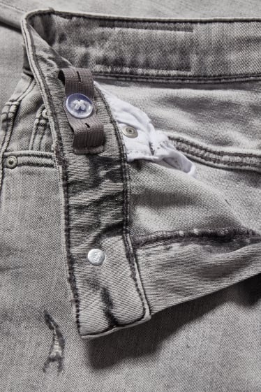 Kinder Mädchen - Super Skinny Jeans - hellgrau-melange