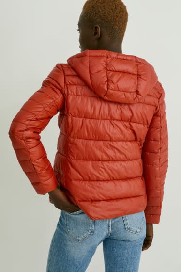 Damen - Steppjacke - terracotta