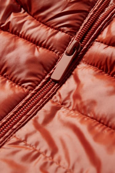 Damen - Steppjacke - terracotta