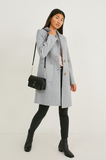 Donna - Cappotto - grigio chiaro melange