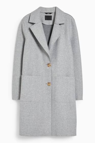 Donna - Cappotto - grigio chiaro melange